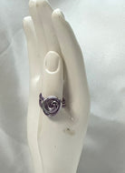 Soft Lavender and Silver Ring